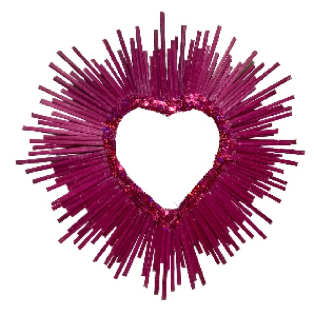 Heart Mirror Wall Art Decor- 17
